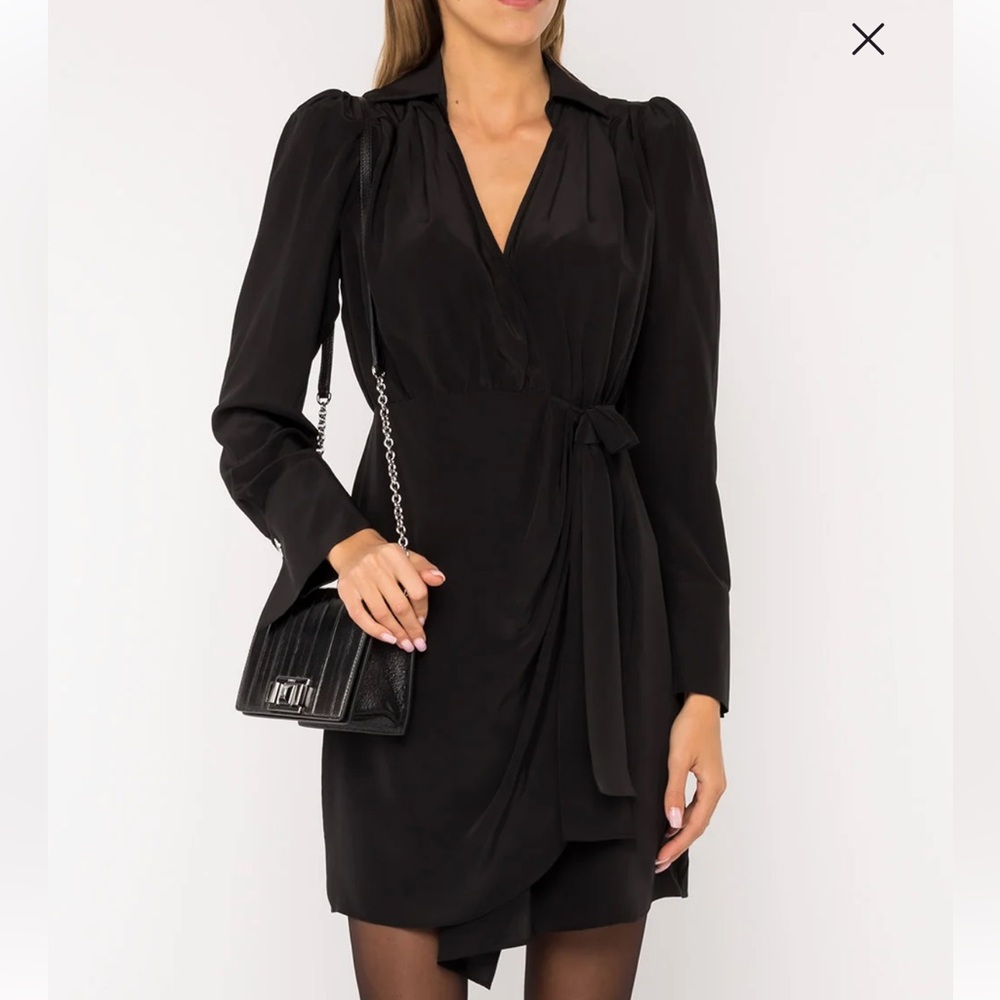 Designer Women’s Dress By THE KOOPLES 100% silk. NWT Size 1 (6 US)